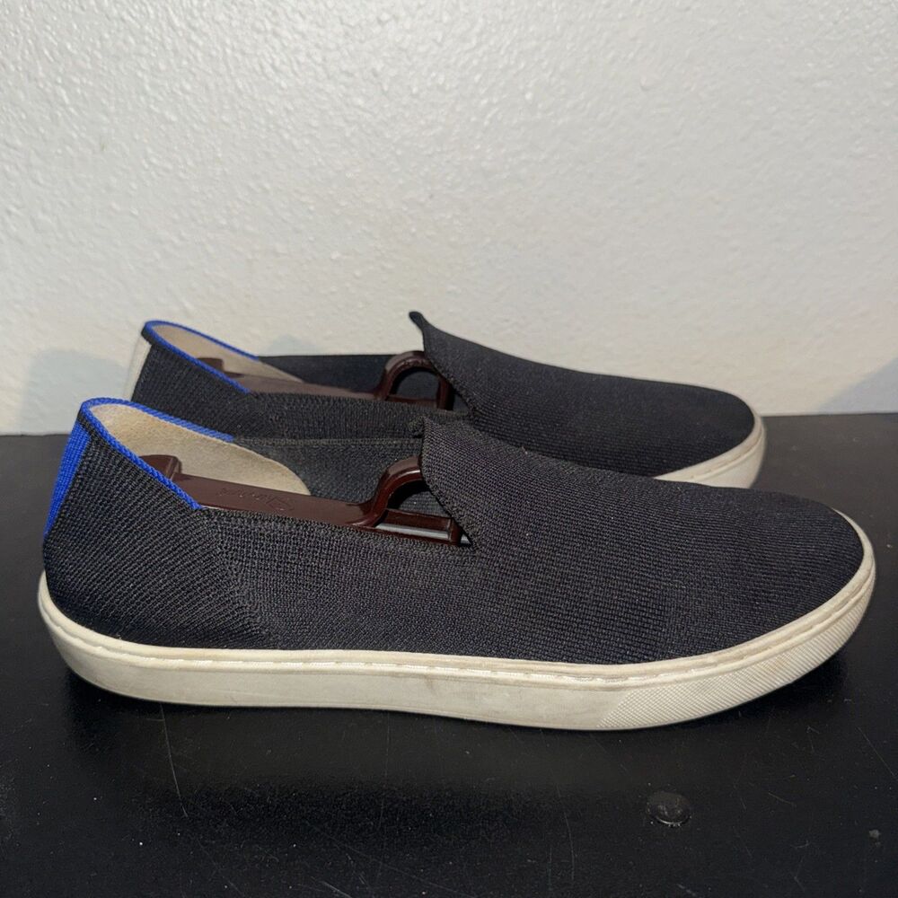 Rothy's The Original Slip-On Sneakers Navy 9.5